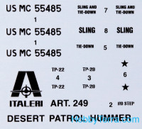 Italeri  0249 M998 Desert Patrol