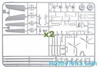 Italeri  1350 Stirling Mk.IV bomber