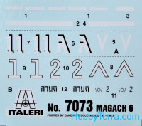 Italeri  7073 Tank Magash 6