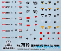 Italeri  7519 Semovente M40 da 75/18 (Fast assembly kit), 2 pcs