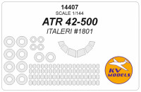 Mask 1/144 for ATR 42-500 + wheels masks (ITALERI)