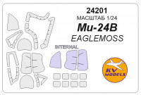 Mask 1/24 for Mi-24V Eaglemoss