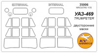 Mask 1/35 for UAZ-469 (Double sided) (Trumpeter)