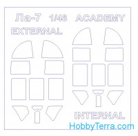 Mask 1/48 for La-7, for Academy kit