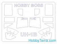 Mask 1/72 for UH-1B, for Hobby Boss kit