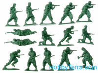 Mars Figures  32029 German Paratroopers (Tropical Uniform) WWII