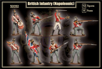 Mars Figures  32032 British infantry (Napoleonic)