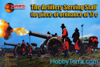 Artillery serving staff, XVII century