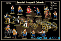 Mars Figures  72031 Swedish Army with culverin, Thirty Years War