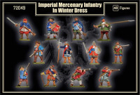 Mars Figures  72049 Imperial Mercenary infantry in winter dress, Thirty Years War