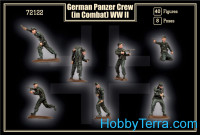 Mars Figures  72122 German Panzer Crew (in Combat) WWII