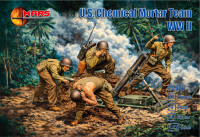 WWII U.S. Chemical mortar team