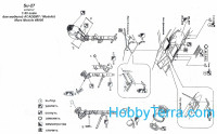 Mars Models  48005 Su-27 exterior, Academy
