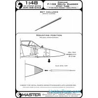 Master  48-043 F-102 Delta Dagger - Pitot Tube