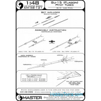 Master  48-121 Su-15 (Flagon) - Pitot Tubes (optional parts for all versions)