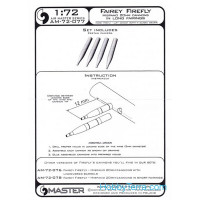 Master  72-077 Fairey Firefly - Hispano 20mm cannons in long fairings