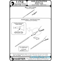 Master  72-114 MiG-25PD/PDS (Foxbat E) - Pitot Tube