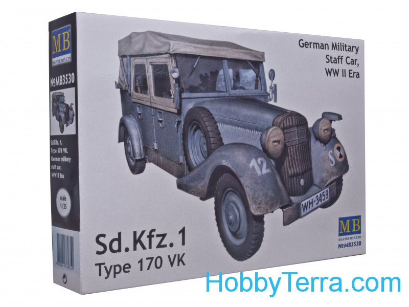 Sd Kfz 1类型170 Vk 德国军车master Box 3530 Hobbyterra Com