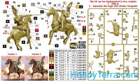 Master Box 32023 人偶套装。军官/高级军士。帝国卫队龙骑兵团