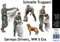 Schnelle Truppen. German Drivers, WWII