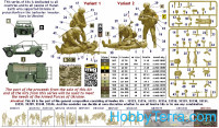 Master Box 35246 塑料模型套件：Buggy Mongoose。乌克兰撤离车及乘员