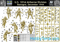 Master Box 35253 美国第101空降师人偶套装——巴斯托涅，1944年12月