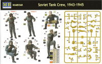 Master Box  3568 Soviet tank crew, 1943-1945