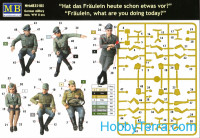 Master Box  3570 Baby, what are you doing today? German military men, WW II era