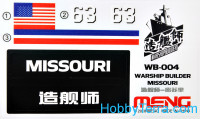Meng  WB004 Missouri (Warship Builder series)