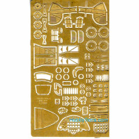 Photo-etched set for Polikarpov I-185 (from ARK Models)