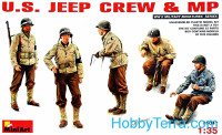 U.S. Jeep crew & MP