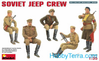 Soviet jeep crew
