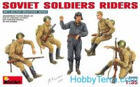 Soviet soldiers riders