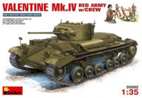 Valentine Mk.IV Red Army w/crew