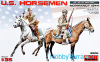 U.S. Horseman. Normandy, 1944