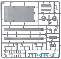 Miniart  35215 T-60 Soviet light tank, еarly series. Interior kit