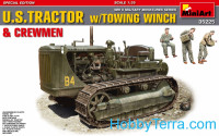 U.S.Tractor w/towing winch & crewmen. Special Edition