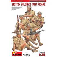 British Soldiers Tank Riders. (Special Edition)
