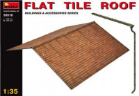 Flat tile roof (made of Plastic)