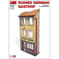 Ruined German gasthof