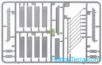 Miniart  35545 Building Stair (made of Plastic)