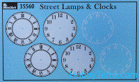 Miniart  35560 Street lamps & Clocks