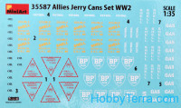 Miniart  35587 Allies jerry cans set WW2