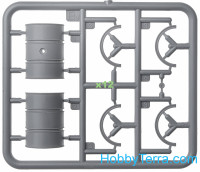 Miniart  35597 WWII German 200l fuel drum set