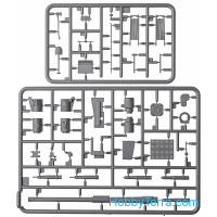 Miniart  37021 Tiran 4 Sh, early type. Interior kit