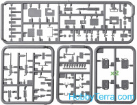 Miniart  37021 Tiran 4 Sh, early type. Interior kit