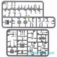 Miniart  37021 Tiran 4 Sh, early type. Interior kit