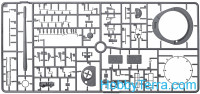 Miniart  37021 Tiran 4 Sh, early type. Interior kit