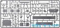 Miniart  37021 Tiran 4 Sh, early type. Interior kit