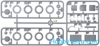 Miniart  38016 German passenger car Typ 170V Cabrio Saloon, 4 doors